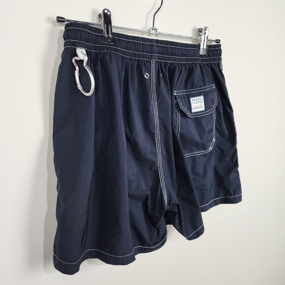 Fedeli Navy Blue Swim Shorts - Picture 4 of 5